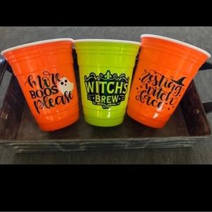 Halloween Solo Cups Trick or Treat Adult Beverages